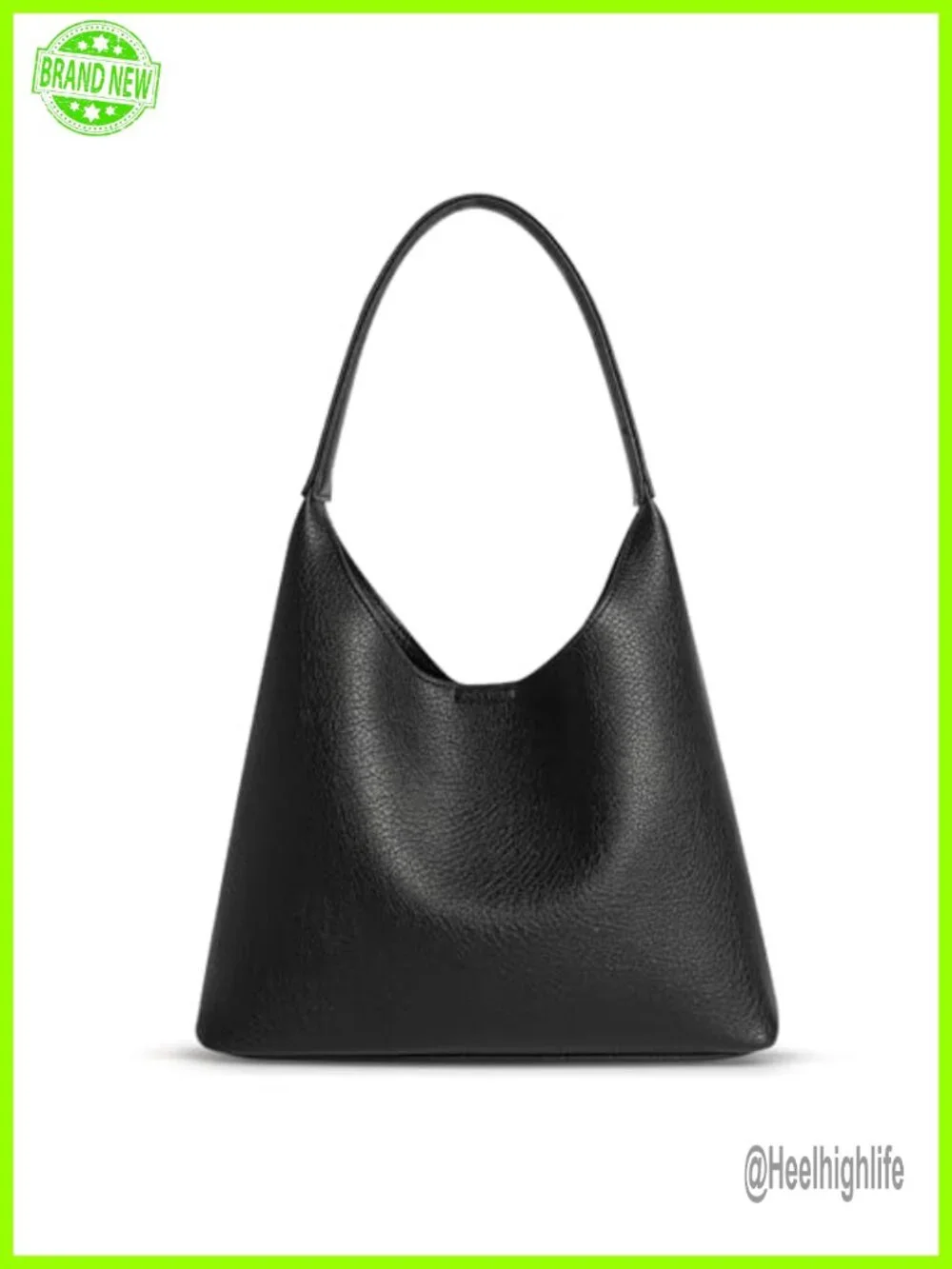 Small Slouchy Hobo Purse Vegan Leather Shoulder Bag Handbag